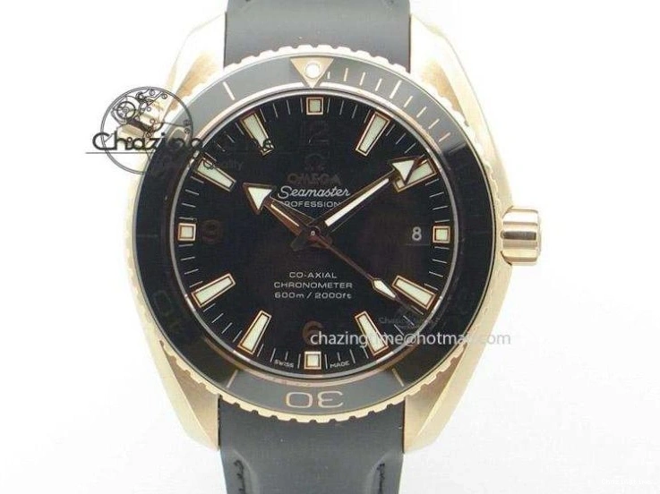 0309 EyeCatching Planet Ocean Professional Ceramic Bezel 45.5mm 1:1 VSF Best Edition Silver Markers on SS Bracelet A8500 Super Clone 8050